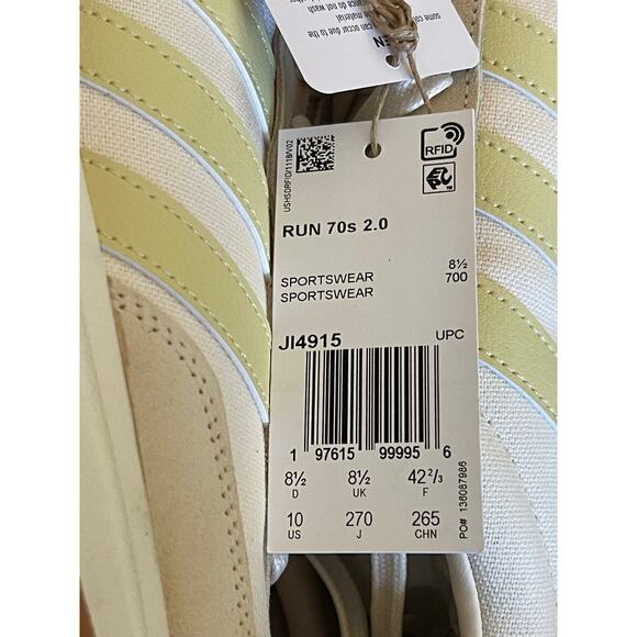 NIB Adidas Women’s Run 70s 2.0 JI4915 Size 10 - Picture 9 of 9